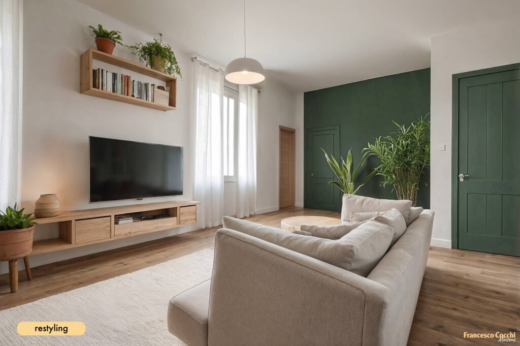 Villa con ampio giardino sulle colline di Sofignano con progetto di restyling